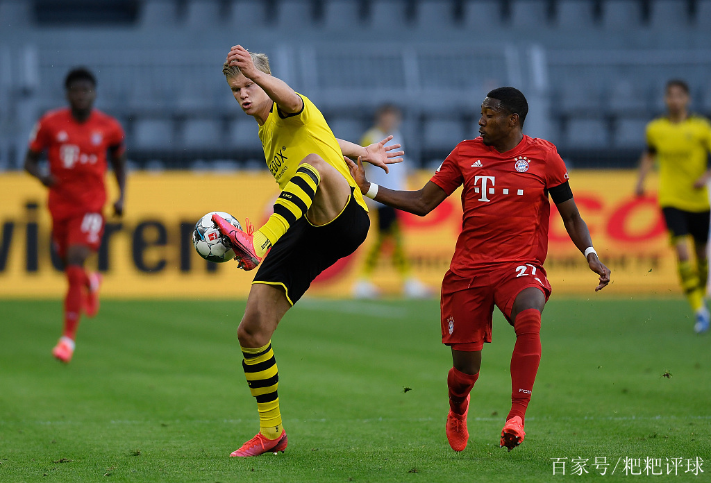 哥伦比亚绝杀拜仁，哈兰德关键制胜